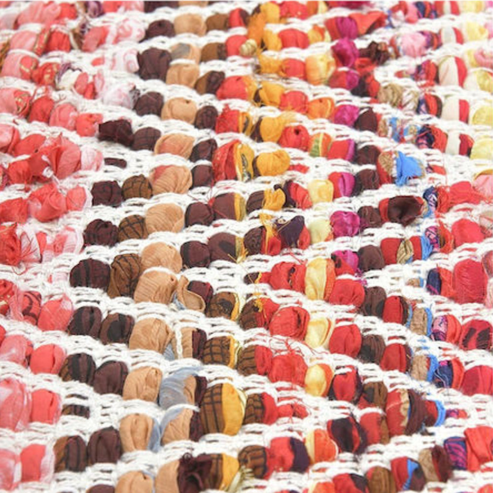 Multicolor Fabric Rug (240 cm)