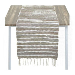 3 Colors Runner With Fringes (175 cm)