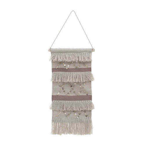 Beige Pink Fabric Wall Decoration (60 cm)