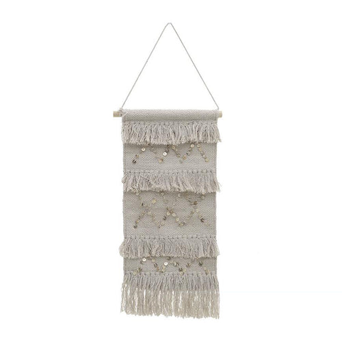 Natural Fabric Wall Decoration (60 cm)