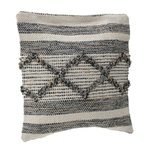 White Fabric Cushion (45 cm)