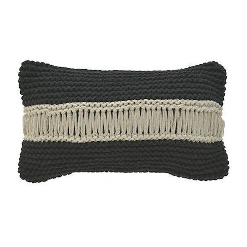 Black Natural Cushion (50 cm)