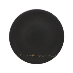 RM Delicious Plate Black (21 cm)
