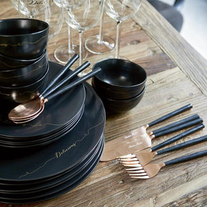 RM Delicious Plate Black (21 cm)