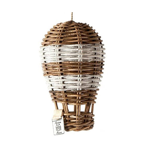 RM Rustic Rattan Hot Air Balloon