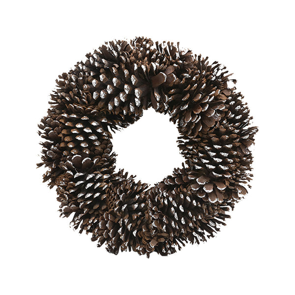 RM Precious pinecone wreath 38cm