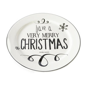 RM merry Christmas plate d28cm