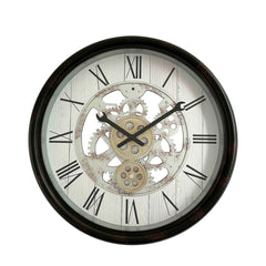 Rabby Inart Antique Black Wall Clock (45.3 cm)