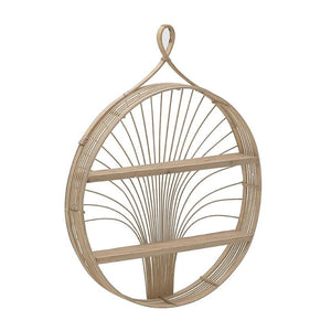 Rattan Wall Shelf Natural