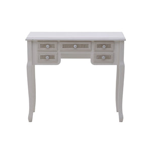 Wooden secretaire crème