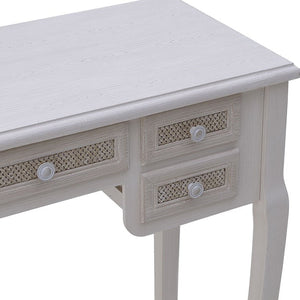 Wooden secretaire crème