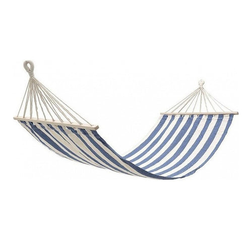 Blue White Canvas Hammock (200 cm)