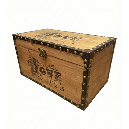 Wooden Trunk Box (21 cm x 50 cm)