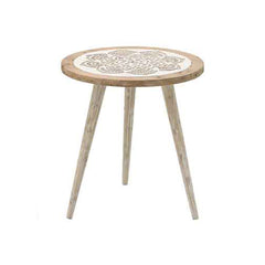 Cream Antique Wooden Table S