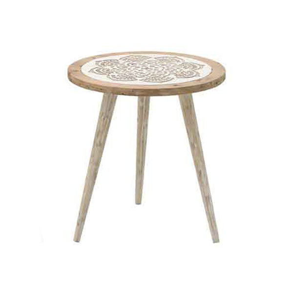 Cream Antique Wooden Table S