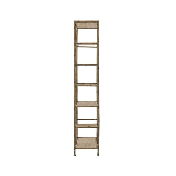 Metal Wooden Shelf Natural
