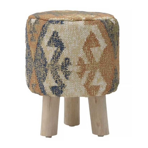 Multicolor Fabric Stool (40cm)