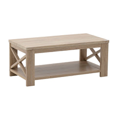 Natural Wooden Coffee Table (110 cm)