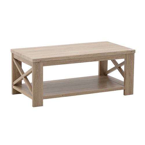 Natural Wooden Coffee Table (110 cm)