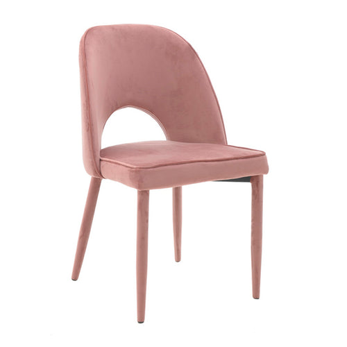 Pink Velvet Chair (84 cm)