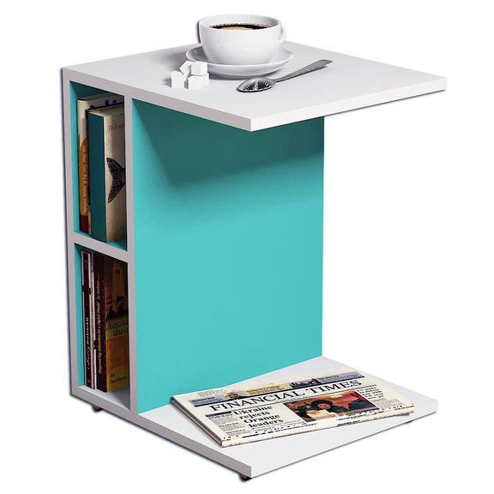 White Mint Ceylin Wooden Table
