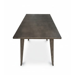 Silver Utopia Metal Table (120 cm x 70 cm)