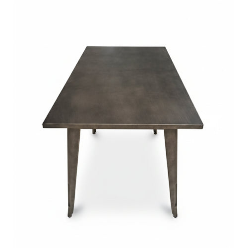 Silver Utopia Metal Table (120 cm x 70 cm)