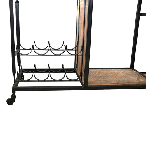 Metal Bicycle Bar Bench