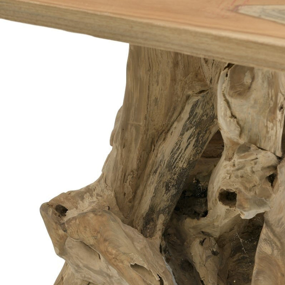 Natural Solid Wood Coffee Table