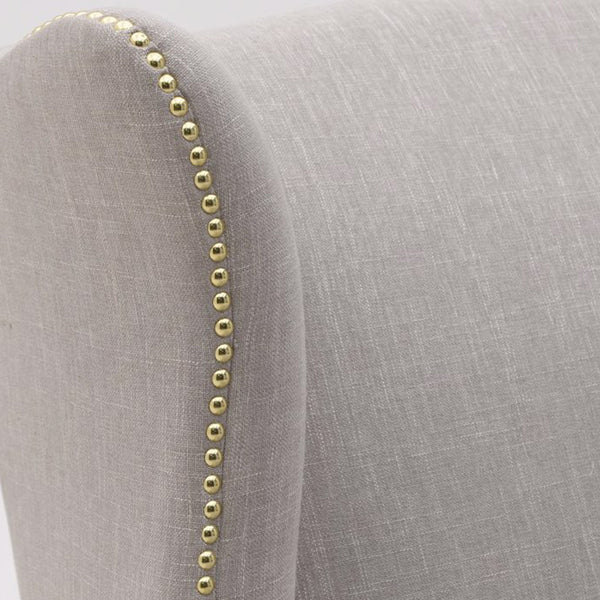 Beige And Grey 2 Seat Sofa (143 cm)