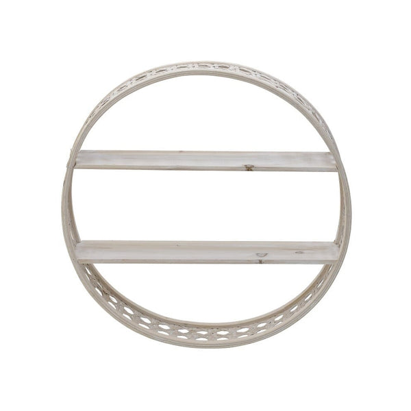 Natural Bamboo Wall Shelf