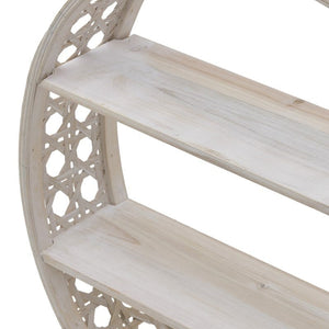 Natural Bamboo Wall Shelf
