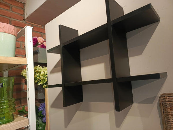 Black Wall Shelf (56 cm x 41 cm)