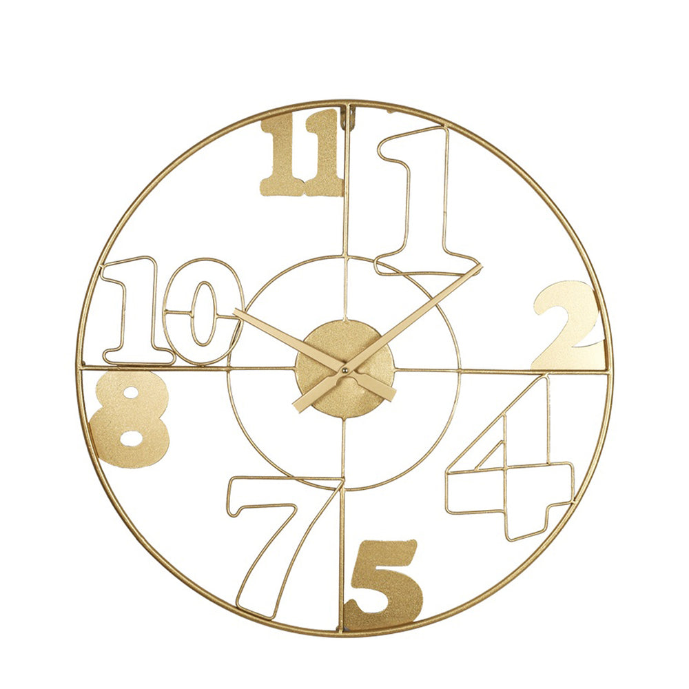 Hugo Gold Metal Wall Clock (60 cm)