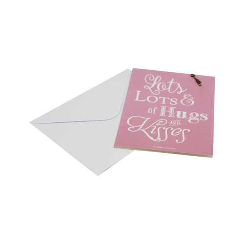 RM Postcard hugs and kisses