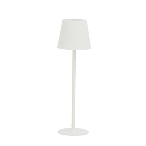Brave I White LED Touch Table Lamp (37 cm)