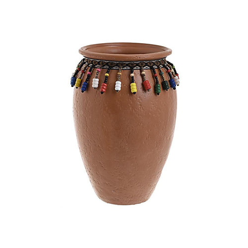 Red Ceramic Vase (18.5 cm)