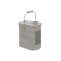 Antique White Metal Lantern Small