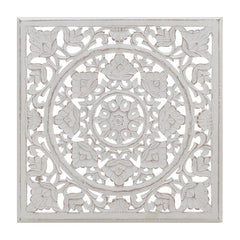 White Wooden Wall Decoration (60 cm)