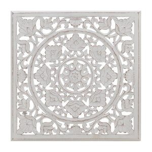 White Wooden Wall Decoration (60 cm)