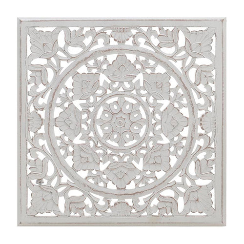 White Wooden Wall Decoration (60 cm)