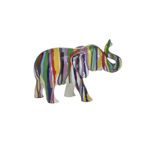 Pop Art Resin Elephant