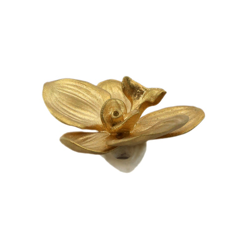 Porcelain Orchid Wall Deco (6.5 cm)