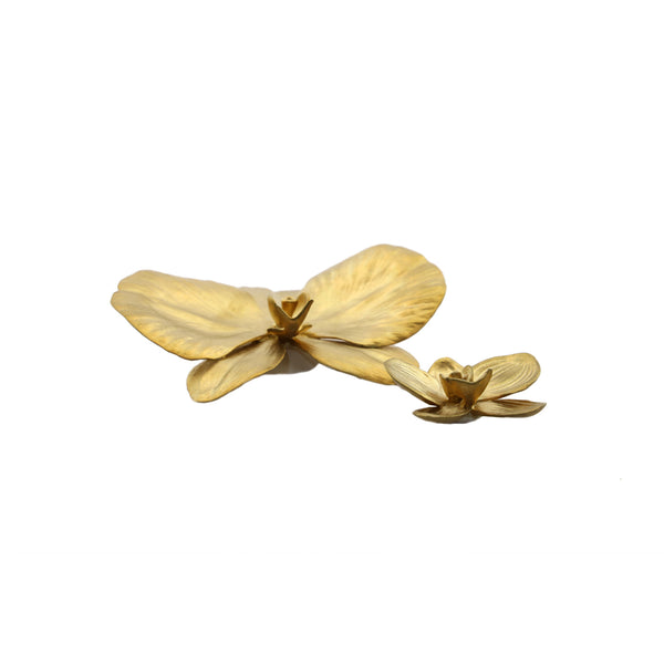 Porcelain Orchid Wall Deco (6.5 cm)