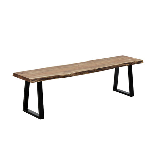 Miles Slim Solid Acacia Bench (160 cm)