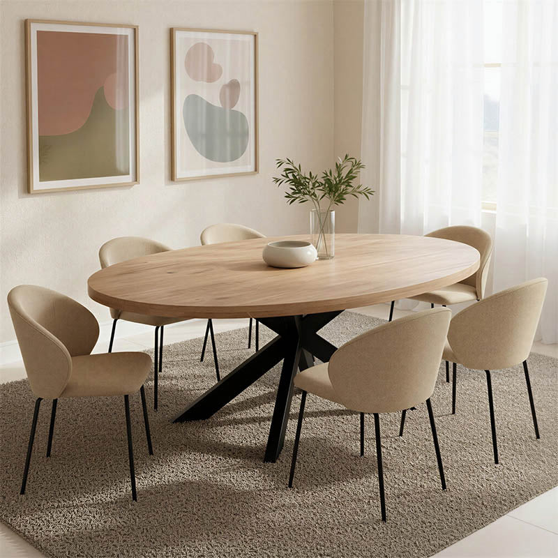 Vestia Solid Mango Wood Table (220 cm)