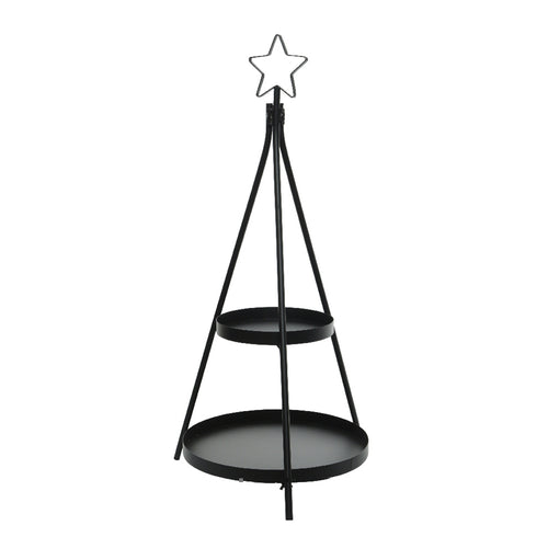 Iron Xmas Tree Rack (88cm)