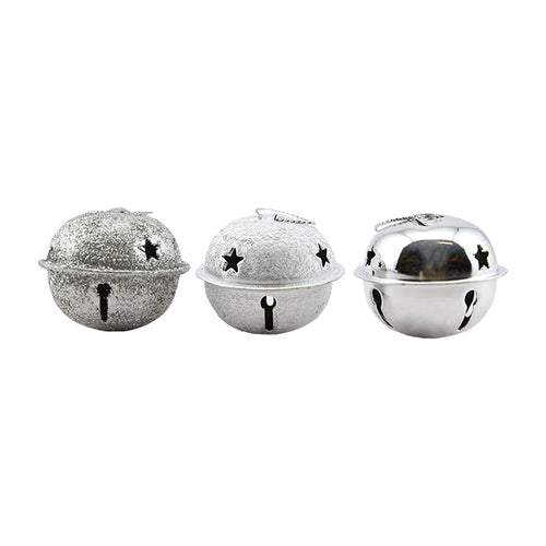 Silver Iron Bell With Hanger (4cm)