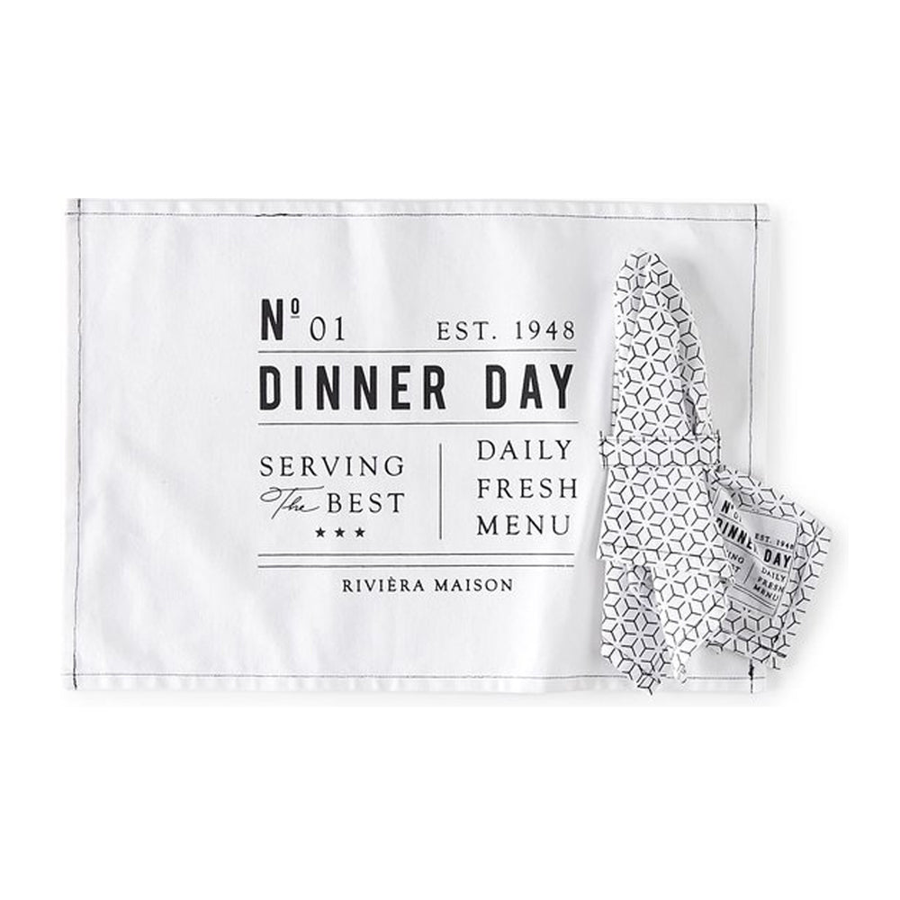 RM Dinner Placemat And Napkin Set
