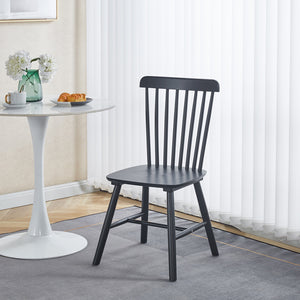Black Rubberwood Bristol Dining Chair (86 cm)